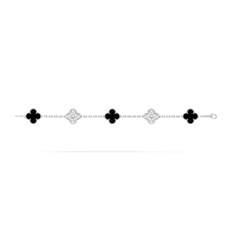 Van Cleef Arpels Bileklik Gold-Black And Silver