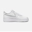 Nike Air Force 1 Low Swoosh - White/Grey/Red
