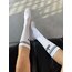 Alo Yoga Unisex Çorap - White/Black (Premium)