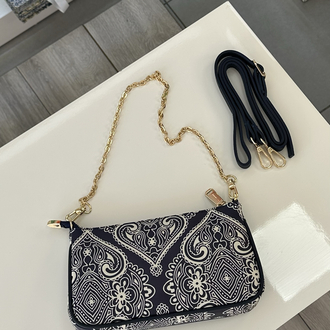 Etro Clutch Kadın Çanta/Bag - Lacivert 