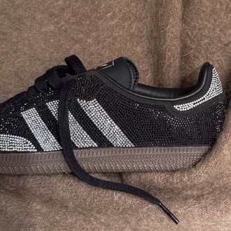 Samba OG Rhinestone Crystal Black Silver