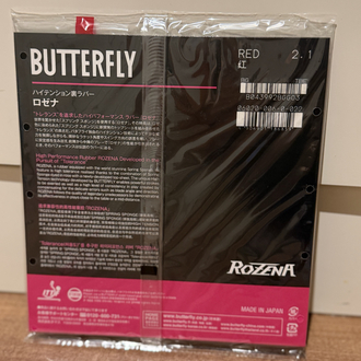 Butterfly Rozena Masa Tenisi Lastiği