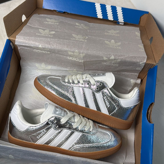 Adidas Samba OG metallic Silver!