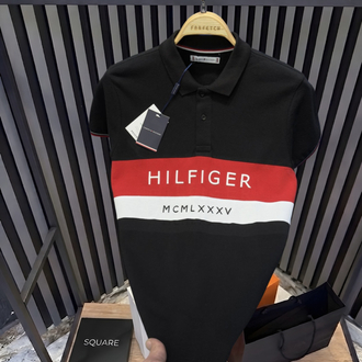 •TOMMY HILFIGER PREMIUM POLO YAKA T-SHIRT