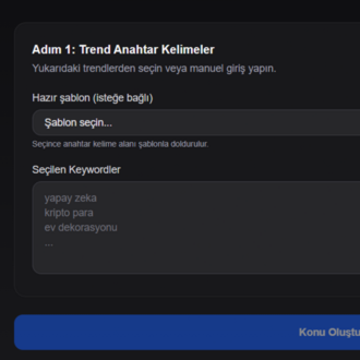Premium - Sosyal Medya İçerik Oluşturma Robotu