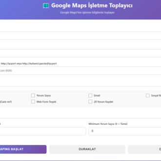 SRABOT Pro Sınırsız - 34 Farklı Tool - Maps Scraper ve Whatsapp Mesaj