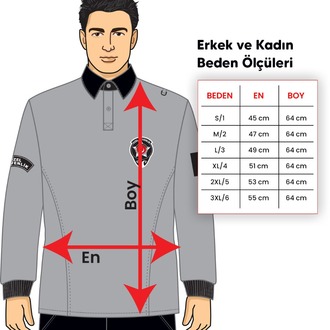 Özel Güvenlik Kışlık Sweatshirt
