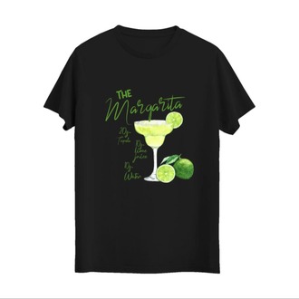  Margarita Baskılı Unisex Tshirt, 1105