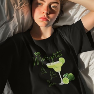  Margarita Baskılı Unisex Tshirt, 1105