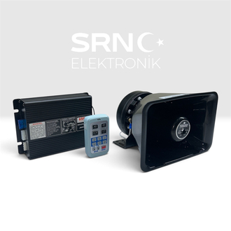 Wireless Siren Sistemi - Set 3 - KDV DAHİL
