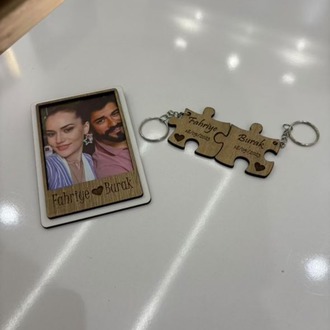 SEVGİLİLER GÜNÜ FOTOĞRAF BASKILI MAGNET VE ANAHTARLIK