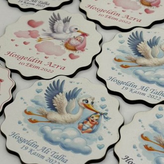 HOŞGELDİN BEBEK MAGNET(100 Adet)