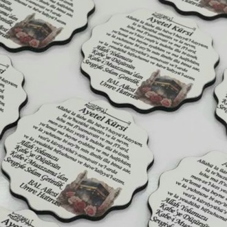 UMRE/HAC HATIRASI HEDİYE MAGNET(100 Adet)