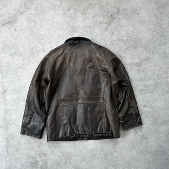 Garmod vintage leather jacket XXL