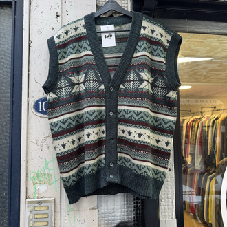 Vintage Yün Hırka L