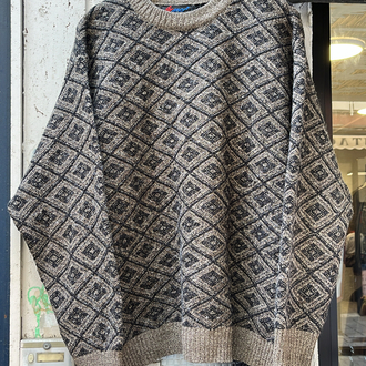 Vintage Yün Kazak L