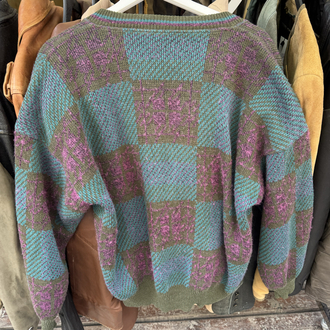 Vintage Yün Hırka L