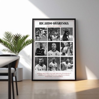 Ricardo Quaresma Aksiyon Kolajı | Trivela Tutkusu Beşiktaş Efsanesi Tablosu