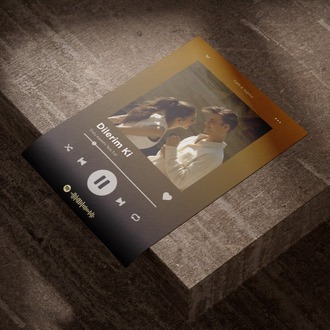 Kişiye Özel Spotify Çalar Arayüzü Tablosu
