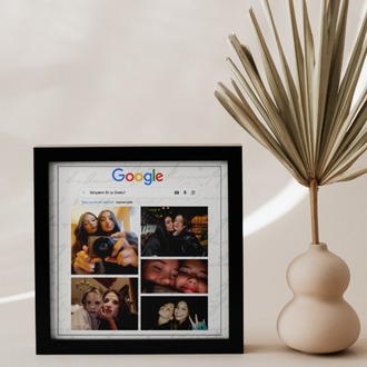 Kişiye Özel Google Arama Motoru Temalı Arkadaş Tablosu | Dünyanın En İyi İkilisi