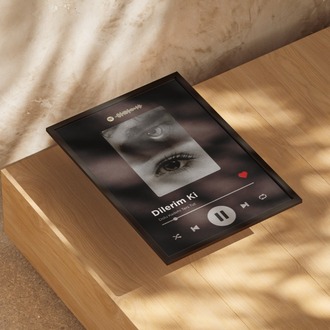 Kişiye Özel Göz Gözeyken Spotify Çalar Tablosu | İnteraktif Hediye