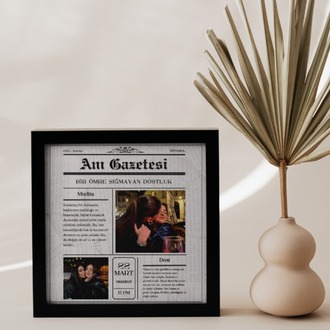 Kişiye Özel "Anı Gazetesi" Tasarımı | Arkadaşa Hediye | Yaratıcı Hediye