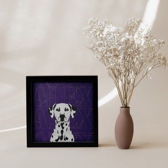 Kişiye Özel Evcil Hayvan Minimal İllüstrasyon Tasarımı – Pet Portrait Poster