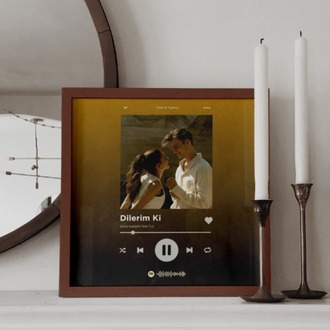 Kişiye Özel Spotify Çalar Arayüzü Tablosu