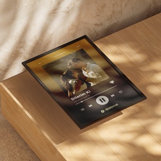 Kişiye Özel Spotify Çalar Arayüzü Tablosu