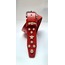 YILDIZ RİVETLİ TAŞLI DERİ KEMER "STAR LEATHER BELT"