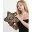 KAHVERENGİ LEOPAR SUNİ DERİ YILDIZ ÇANTA ALL STAR SET