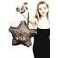 TAŞLI YILDIZ ÇANTA GRİ FLOTTER ALL STAR SET
