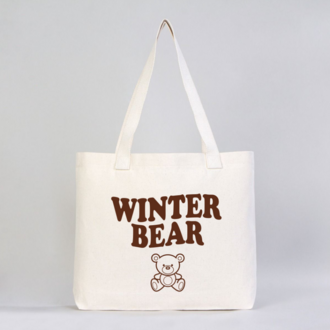 BTS V Winter Bear Modern Kanvas Çanta