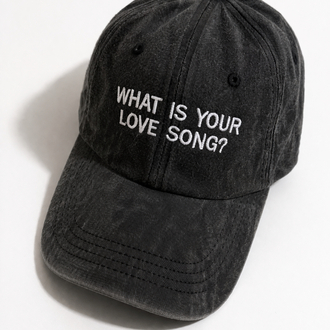 BTS What Is Your Love Song? Nakışlı Unisex Şapka