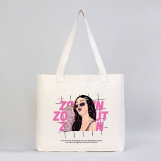 Jessi "Zoom" Modern Kanvas Çanta