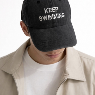 BTS Keep Swimming Nakışlı Unisex Şapka
