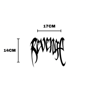 REVENGE Sticker