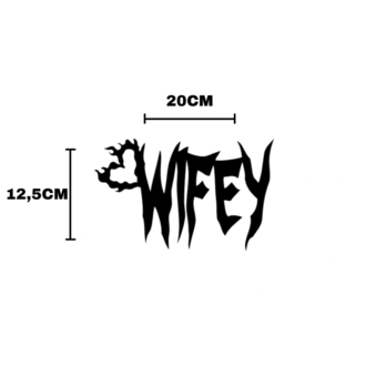WIFEY Sticker