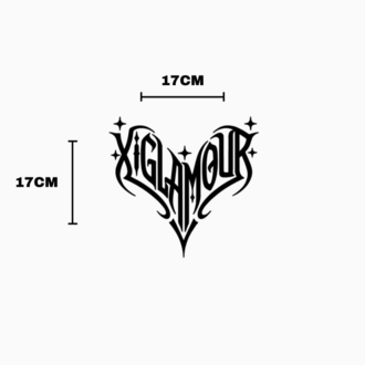 XIGLAMOUR Sticker
