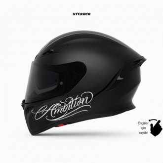 AMBITION Calligraphy Sticker