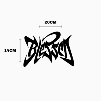 BLESSED Sticker