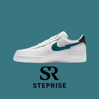 Nike Air Force 1 Low Split Swoosh White Aquamarine