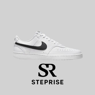 Nike Court Vision Low Next Nature White Black