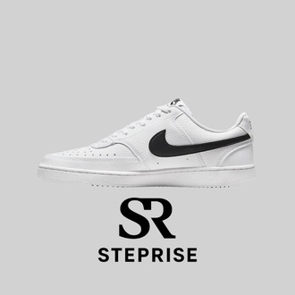 Nike Court Vision Low Next Nature White Black