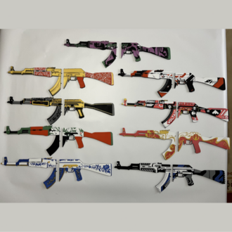  [53CM] AK-47 Skin Duvar Dekorları