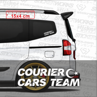 Courier Cars Team Grup Sticker