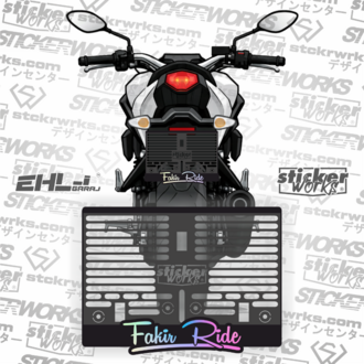 Fakir Ride Motor Plakalık
