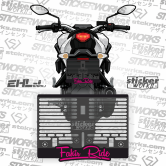 Fakir Ride Motor Plakalık
