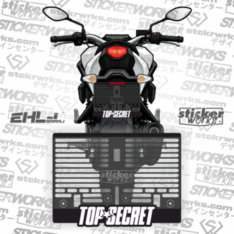 Top Secret Motor Plakalık