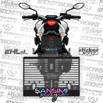 Şansımı Seveyim Motor Plakalık